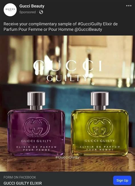 gucci parfums free perfume samples guilty|gucci guilty perfume unisex.